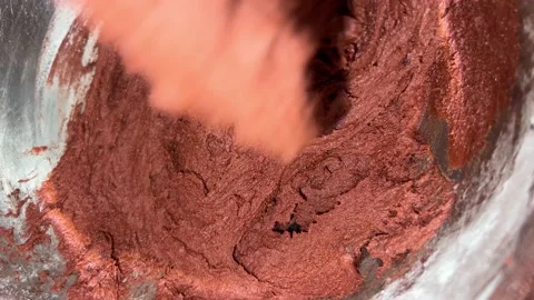 Cream mixed with cocoa Stock-Footage 230298137