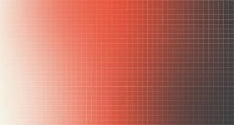 Cream-Orange Gradient Grid Pattern Stock Illustration