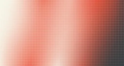 Cream-Orange Gradient Grid Pattern Stock Illustration