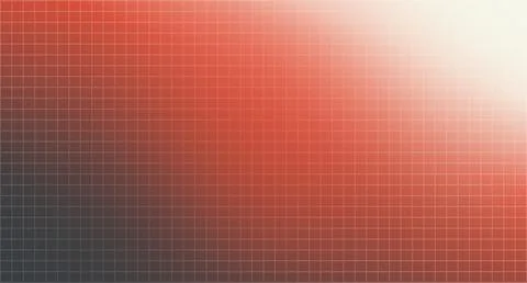 Cream-Orange Gradient Grid Pattern Stock Illustration