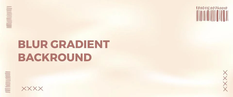 Cream pink gradient background in pale subtle nude for beauty. A wavy rose gold Stock Illustration