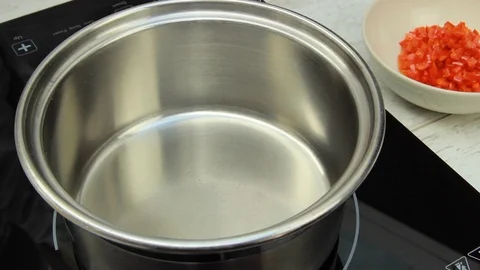 Cream Pouring Stock Footage 122740179