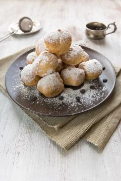 Cream puff Stock Photos