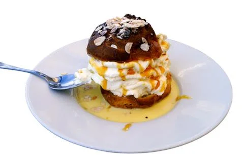 Cream puff Stock Photos