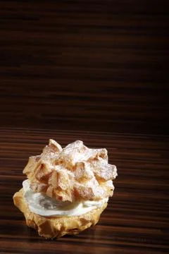 Cream puff Stock Photos
