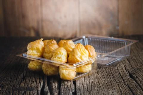 Cream Puffs Stock Photos