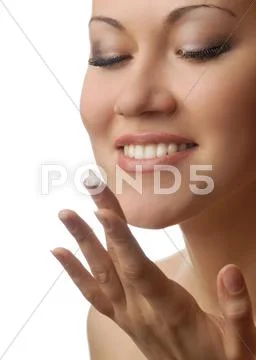 Cream for skin treatment Stock Photos