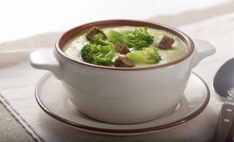 Cream soup Foto stock