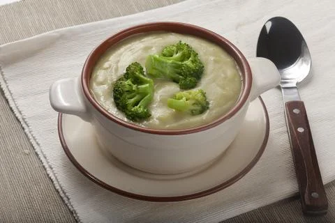 Cream soup Stock Photos