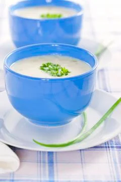 Cream soup Stock Photos