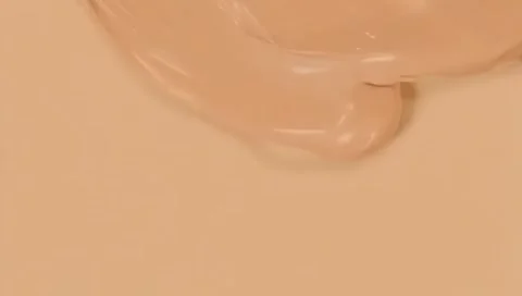 Cream splash on white background Stock Footage 303630104