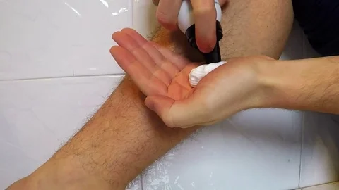 Cream spread Video stock 82176092