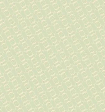 Cream spring meadow stroke-based tileable outline background pattern with light Stock Illustration