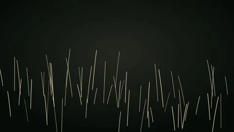 Cream swaying grass for nature wind visuals. Organic nature motion graphic for Stock-Footage 342622980