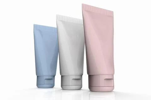 Cream tube Stock Illustration