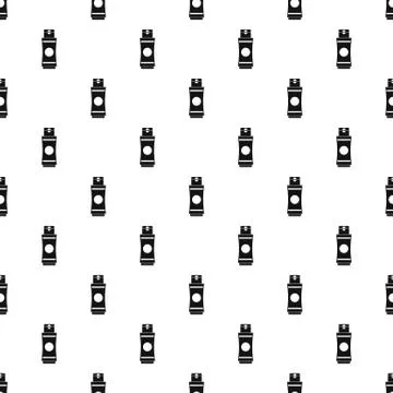 Cream tube pattern, simple style イラスト素材