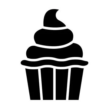 Cream Vector Icon Design Illustration Stock Illustration