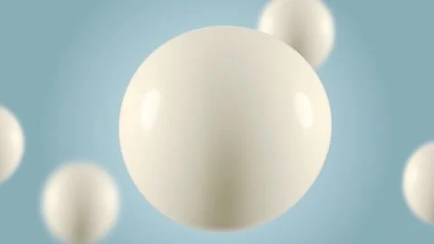 Cream white milk Macro Liquid Bubbles slow movement . Liquid Cream gel trans Video stock 140404701