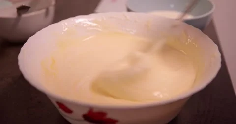 Creamy culinary creation. Stock Footage 331398811