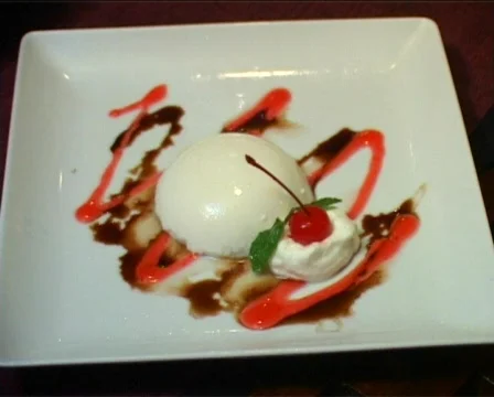 Creamy Dessert With Cherry 스톡 동영상 502538