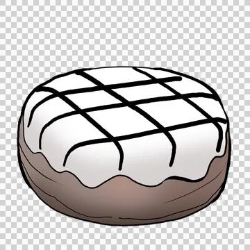 Creamy Donuts Stock Photos