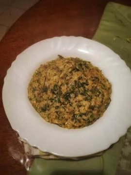 Creamy Risotto Dish Stock-Fotos