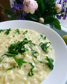 Creamy risotto Stock Photos