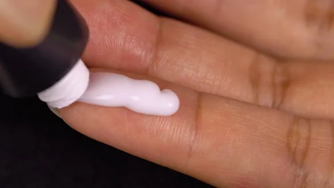Creamy Touch Stock Footage 320751487