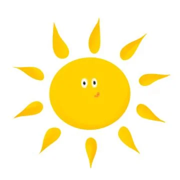 Crear sun Stock Illustration