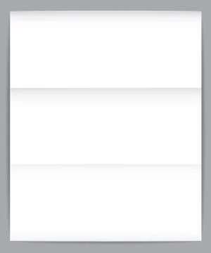 Creased paper vector design Stock Illustration