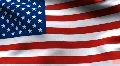 Creased satin AMERICAN flag in wind in slow motion HD Footage
