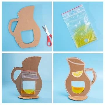 Create and inspire using everyday materials in your creative projects Stock Photos