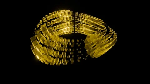 Create captivating VJ loops with dynamic green visuals in dark environments Stock Footage 292095096