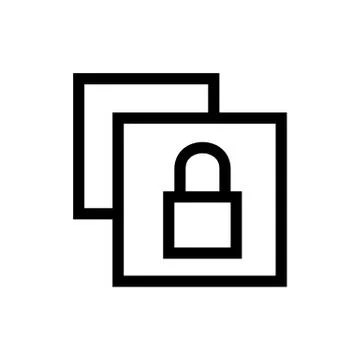 Create a Clone of Selected Object Document Icon  Stock Illustration