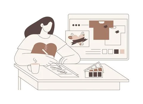 Create custom design isolated cartoon vector illustrations. Ilustración de archivo