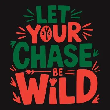 Create, Dream, Chase - Bold Typography for Ambitious and Creative Individuals Stock Illustration