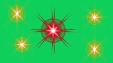 Create dynamic and eye-catching visuals with red neon lens flare light effe.. Stock Footage 296615557