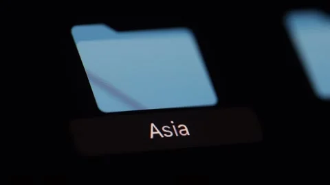 Create a folder for files named Asia 2024 Video stock 278799003