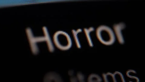 Create a folder for files named Horror Video stock 278798984