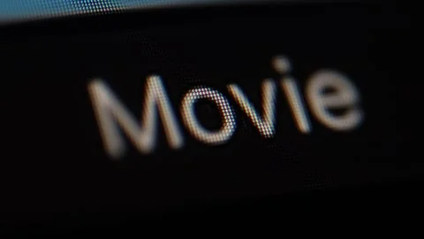Create a folder for files named Movie, text Movie Video stock 278799098