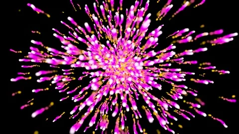 Create a grate color explosion, cosmic fireworks, blowing from the middle Stock Footage 243572630