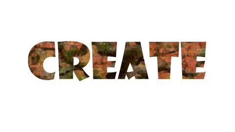 CREATE Stock Illustration