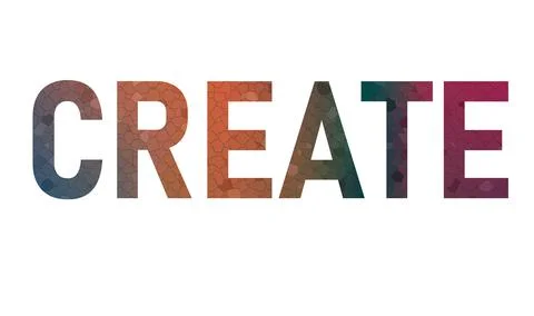 CREATE Stock Illustration