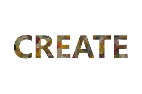 CREATE Stock Illustration