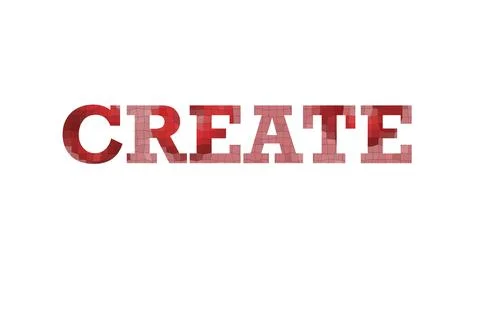 CREATE Stock Illustration