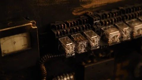 Create interior in the style of steampunk, vintage, industrial. Stock Footage 105103685