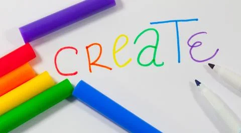 Create Marker Foto stock