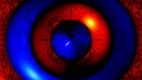 Create Meditation Video Background Video Radial Mandala Seamless Loop Stock Footage 198682642