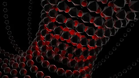 Create mesmerizing VJ loops with stunning geometric patterns for any party Video stock 296217780