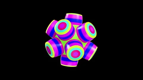 Create mesmerizing VJ loops for unforgettable music experiences at parties Video stock 294020861